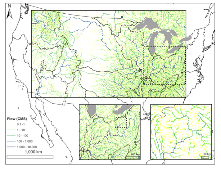 CONUS streamflow